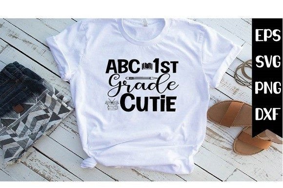 ABC 1st Grade Cutie SVG Design: A Practical Asset for Educators, Creators, and Small Business Owners