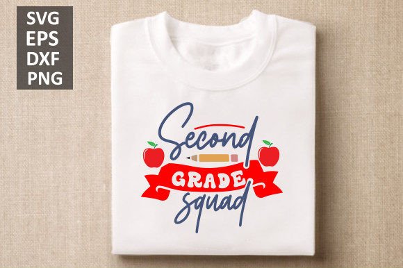 Second Grade Squad SVG Design: A Smart Creative Asset for Modern Makers and Small Business Owners